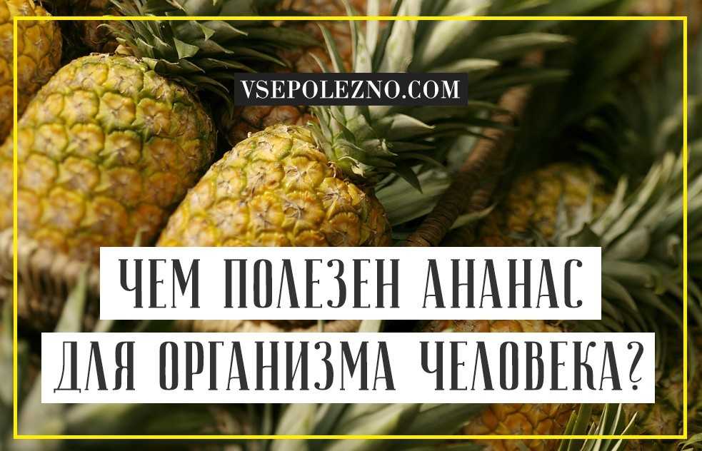 Польза и вред ананаса для здоровья, калорийность
