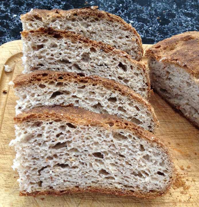 Гречневый хлеб по простому пошаговому рецепту с фото