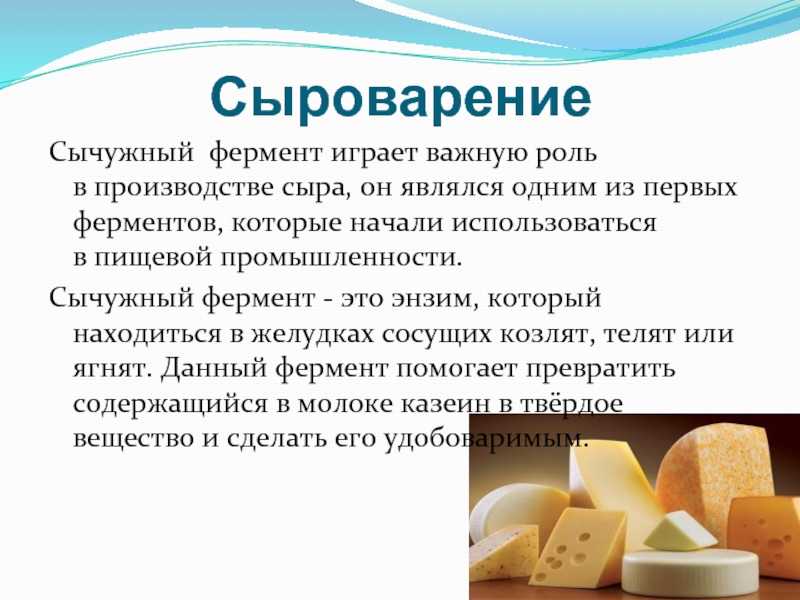 Рекомендации по производству сыра