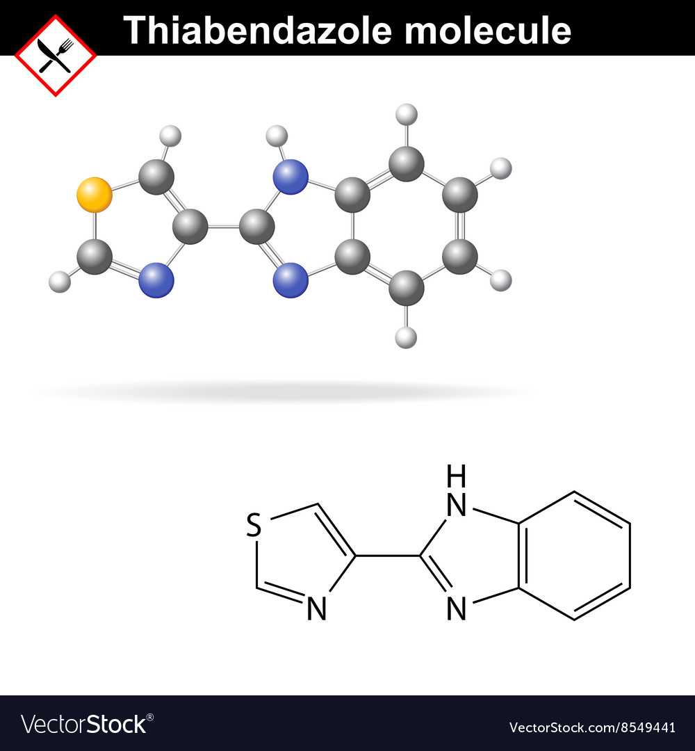 Тиабендазол (е233): тара, применение в отраслях