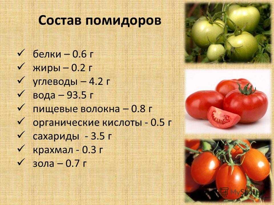 Калорийность помидоры черри, 1 шт