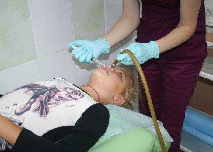 Процедура кукушка - промывание носа в киеве | kykyshka