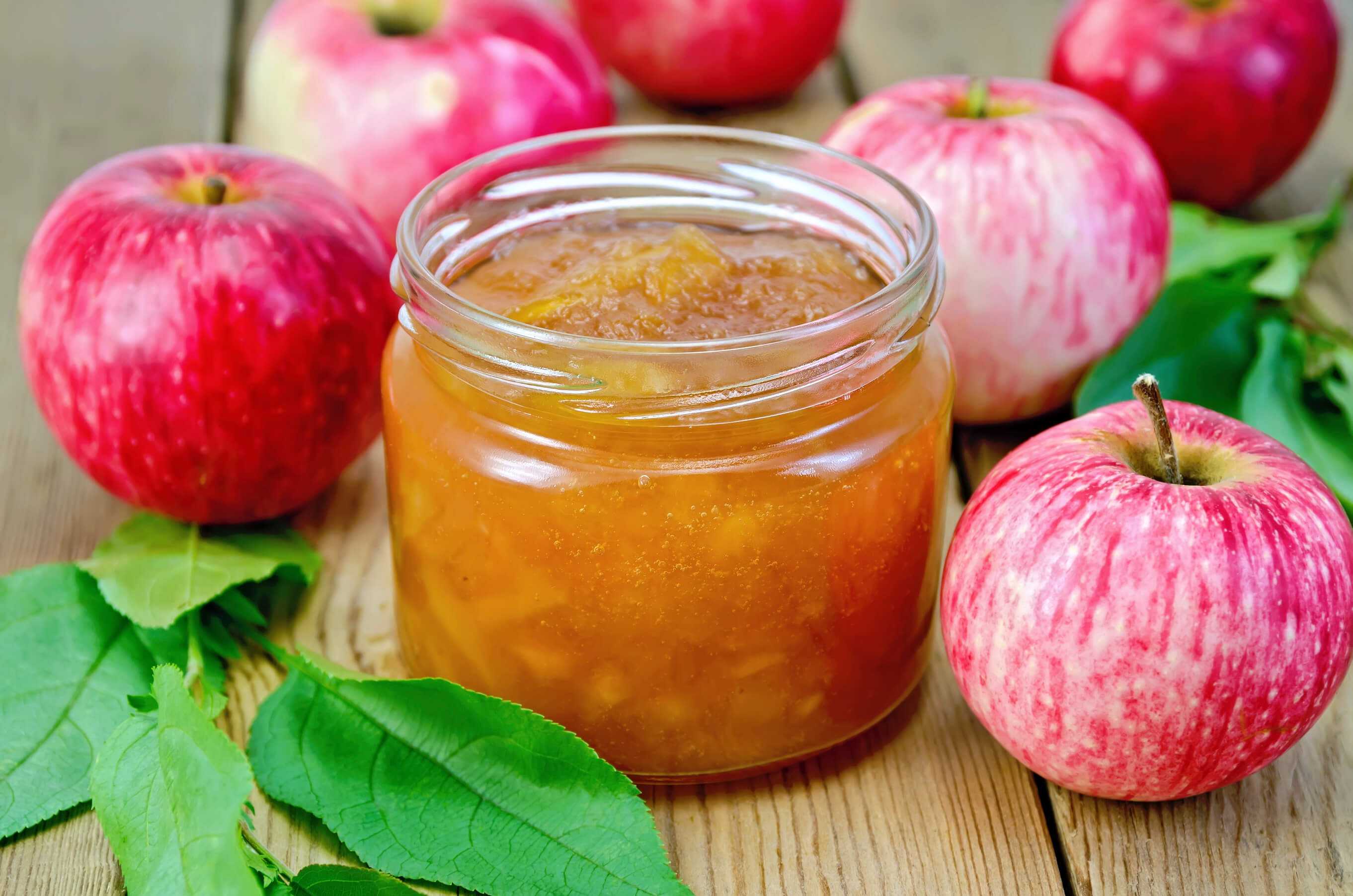 Яблочное варенье дольками - 7 лучших рецептов янтарного варенья из яблок
