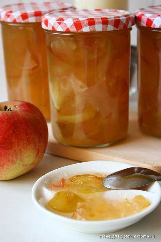 Яблочный джем и конфитюр: простые рецепты на зиму в домашних условиях