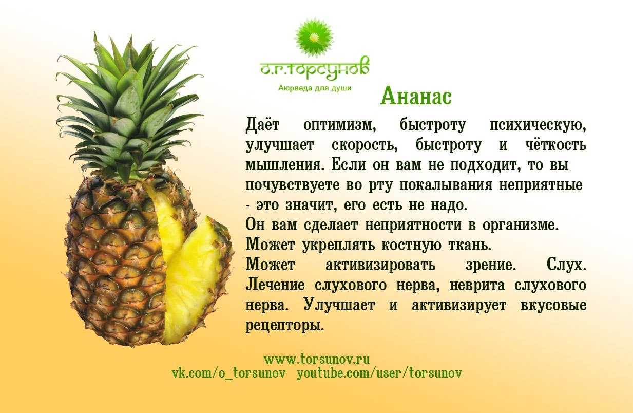 Польза ананаса при раке, ожирении, проблемах с жкт и воспалительных процессах в организме