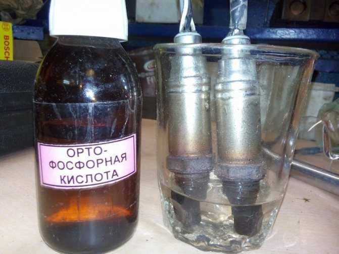 Особенности применения ортофосфорной кислоты от ржавчины