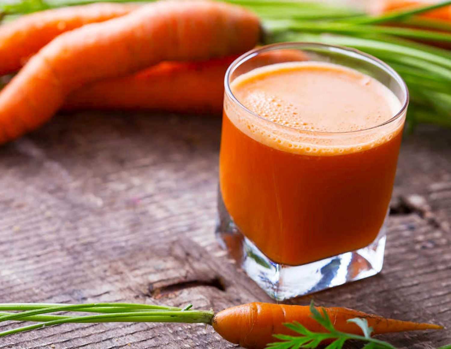 Сок морковный свежевыжатый - польза, вред, как пить и приготовить