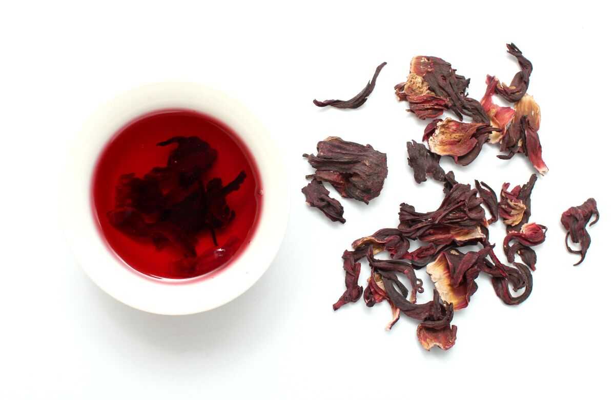 Из какого растения делают красный чай каркаде