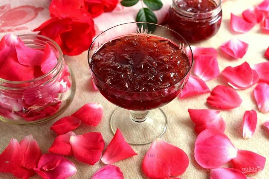 Варенье из лепестков розы – 8 рецептов в домашних условиях с фото пошагово